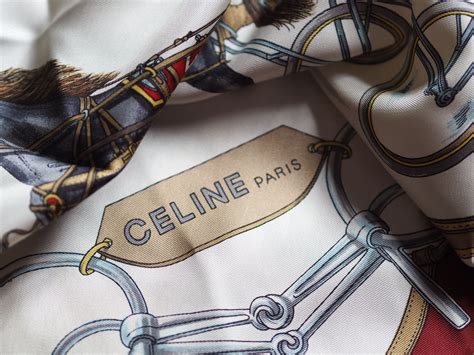 real real celine scarf.